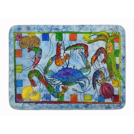 Carolines Treasures Crab Machine Washable Memory Foam Mat 8066-RUG